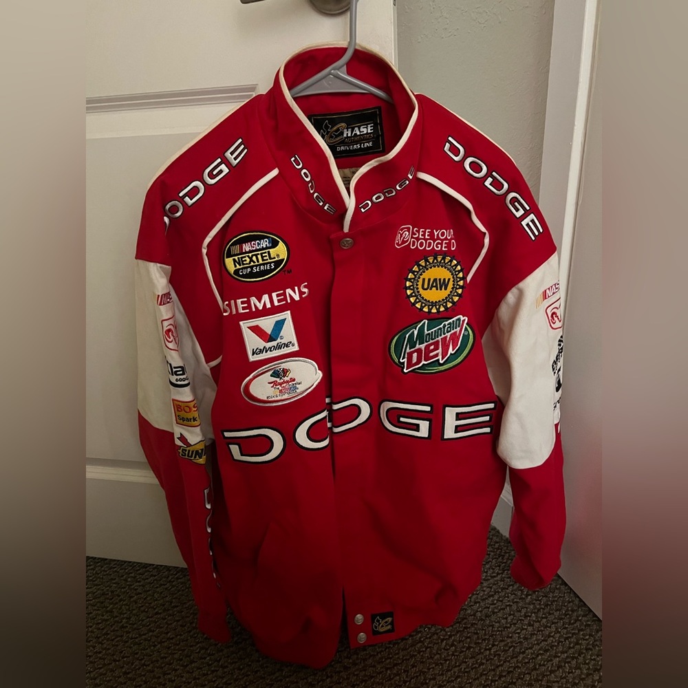 Chase Authentics NASCAR DODGE Vintage Jacket